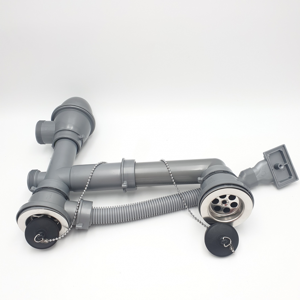 VIDAGE MANU EVIER INOX 2 CUVES D70MM VIDAGE MANU EVIER INOX 2 CUVES D70MM