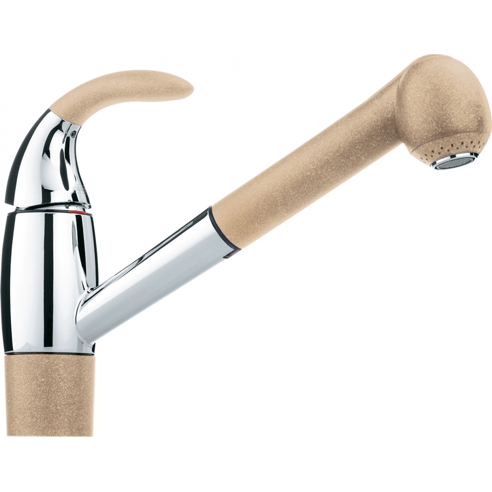 Arm 800 Brause Oben HD Chr+Beige Arm 800 Brause Oben HD Chr+Beige