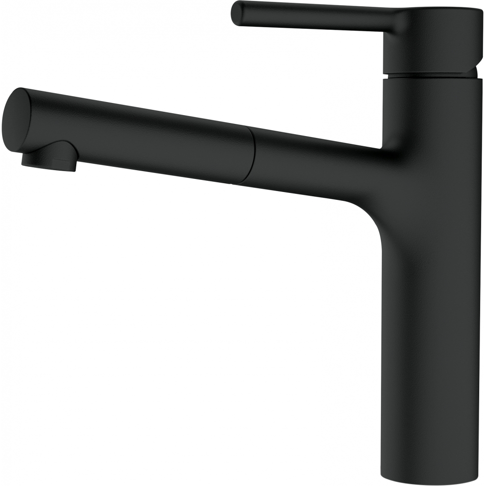 Robinet, Centro, Goulot extensible, Blac