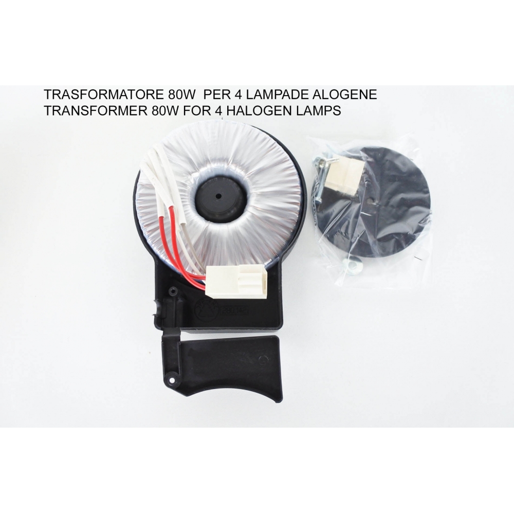 KIT TRASFORMATORE TOR.80W 230V C/C+SUPP.