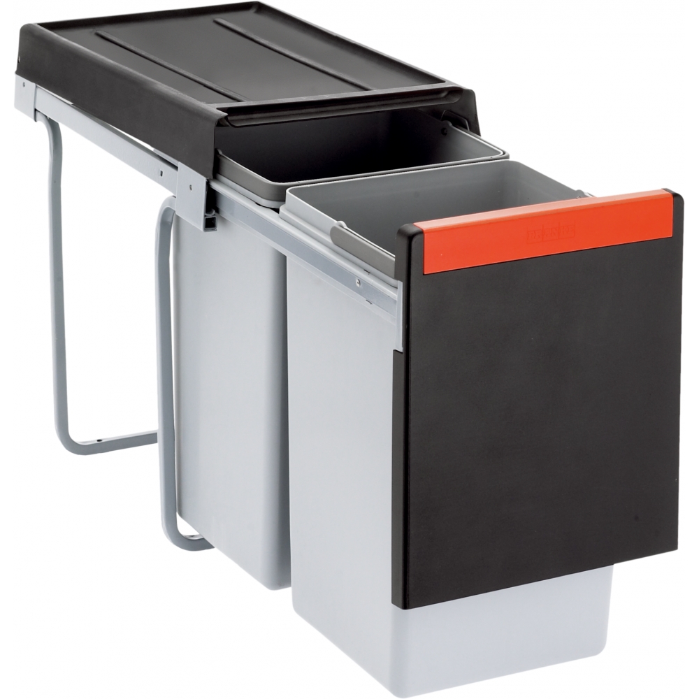 POUBELLE CUBE 30 2 BACS 15/15L POUBELLE CUBE 30 2 BACS 15/15L