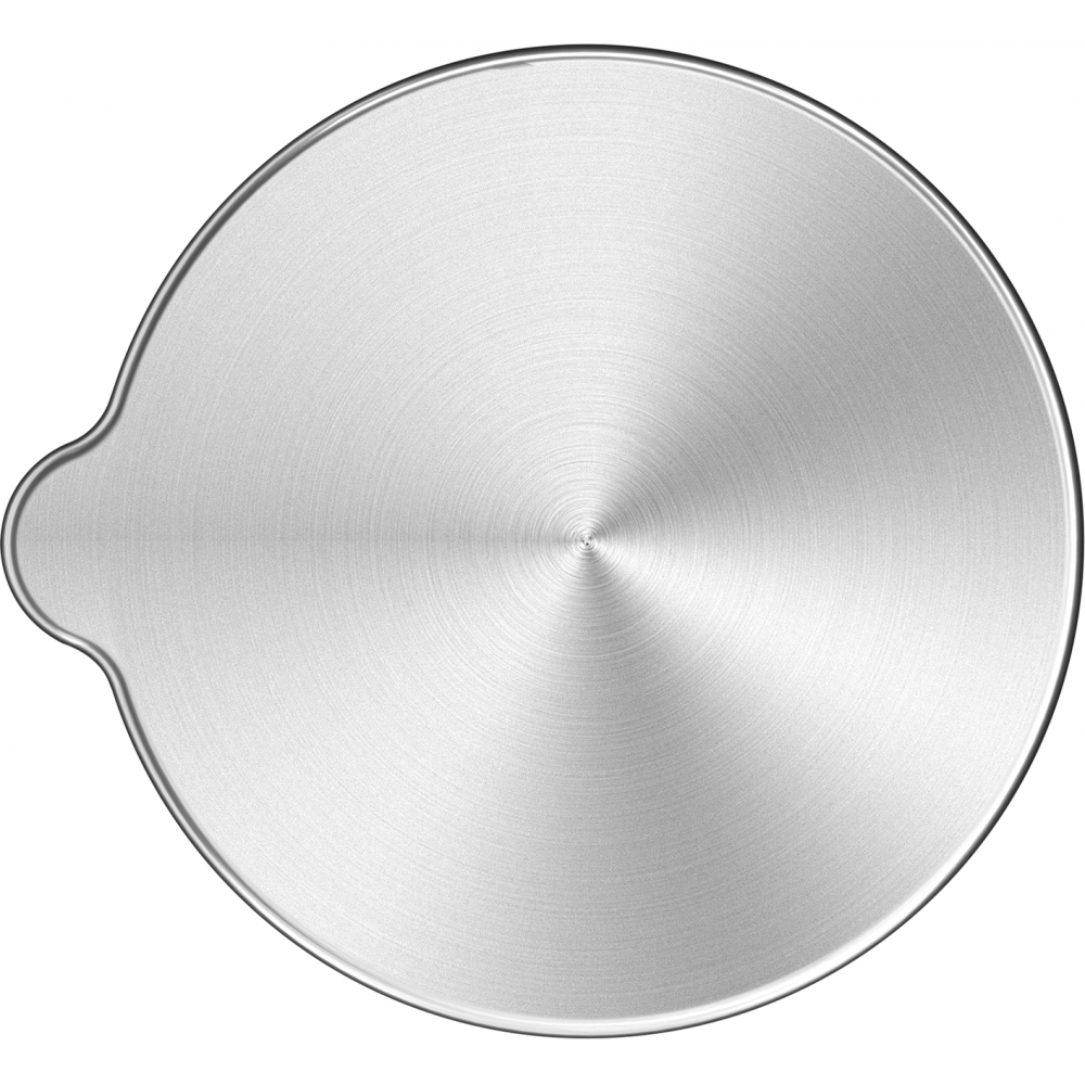 Bouton rotatif, Aspect inox, 35mm
