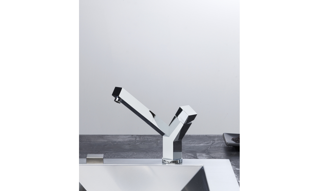 Arm Polyedro Zug Oben HD chrom