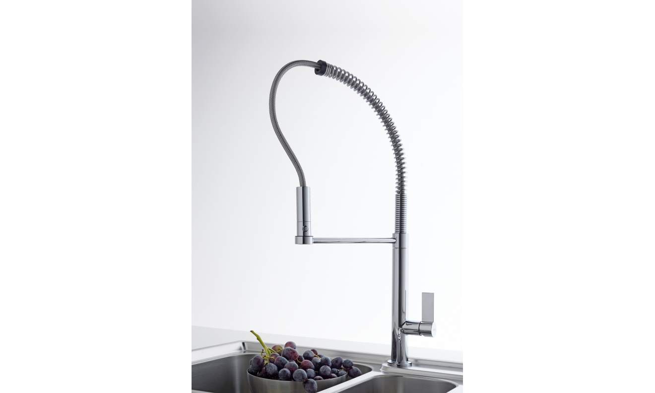 Tap OVERSIZE spray side HP chrome