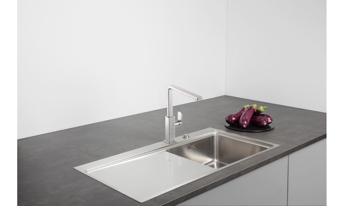 MYTHOS CANNA GIREVOLE INOX SATINATO