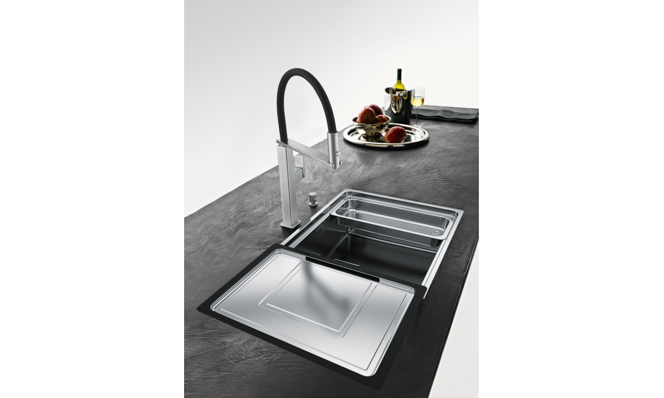 CENTINOX DOCCIA INOX SATINATO