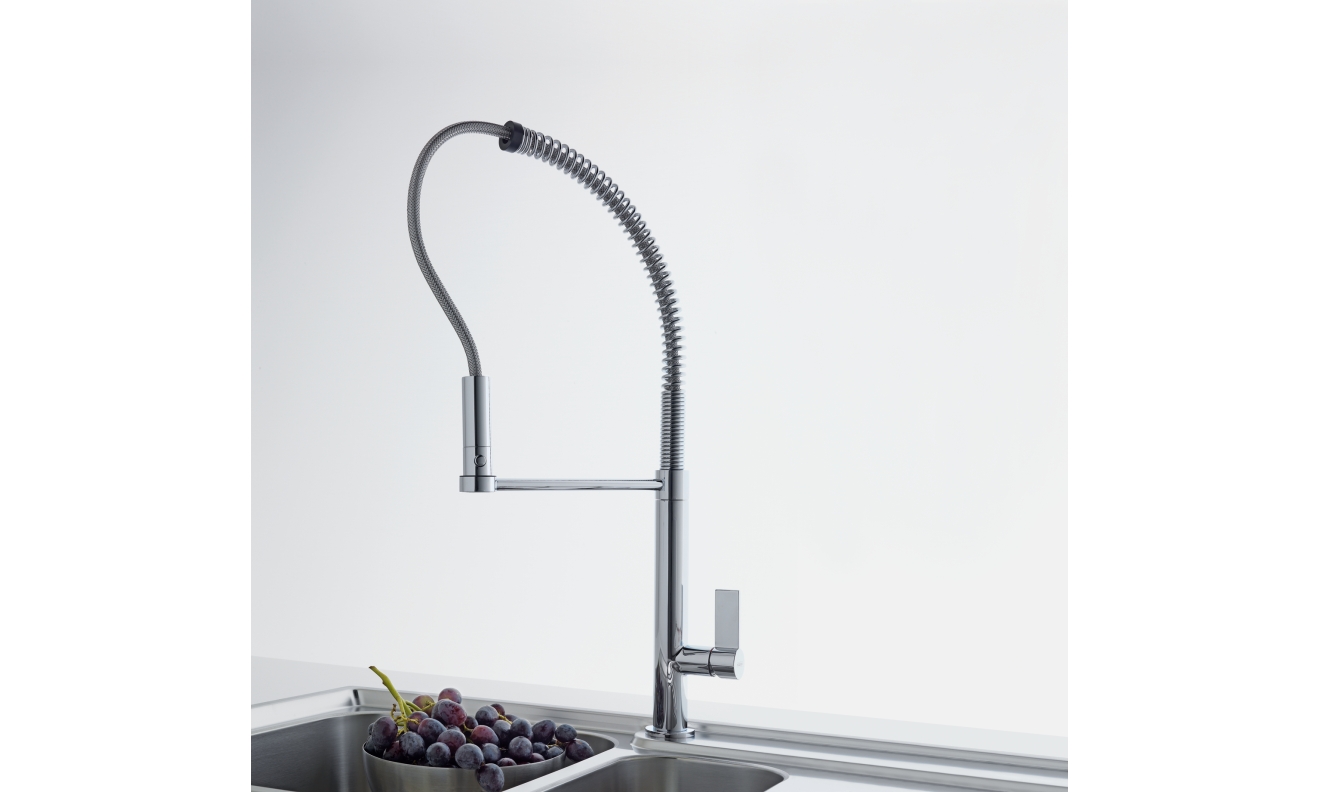 Tap OVERSIZE spray side HP chrome