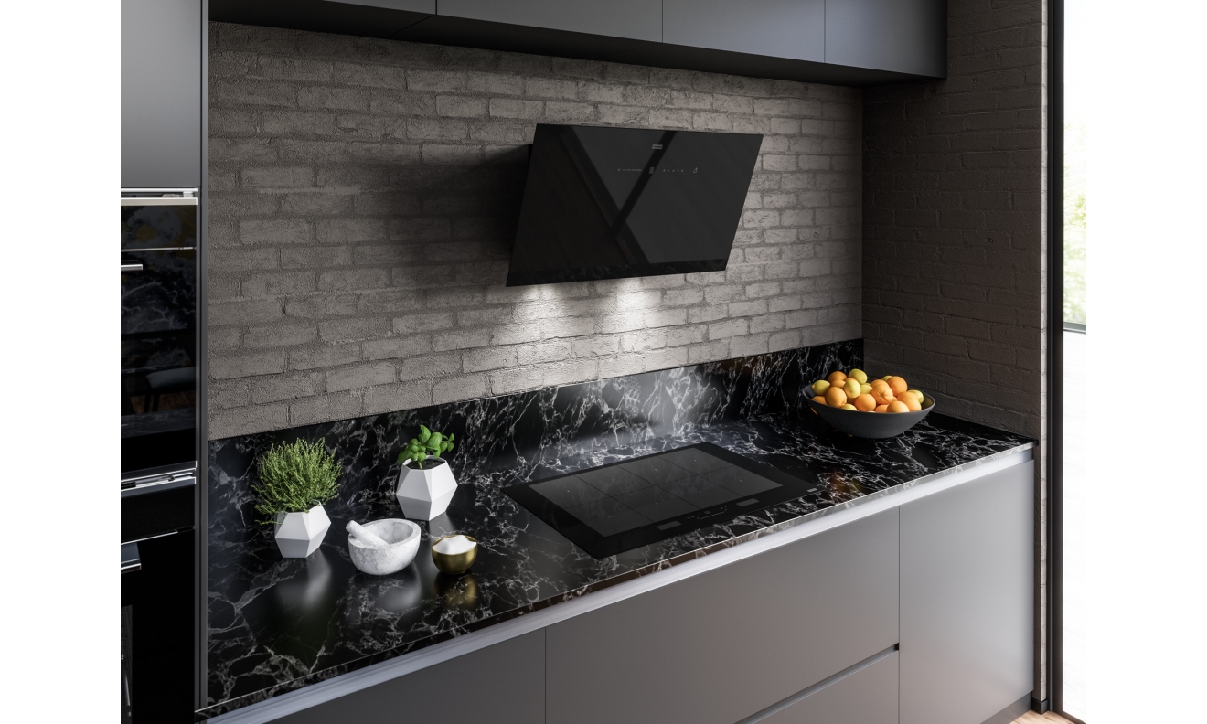 AQ Sense FVAS A80 Inclinée Verre Noir