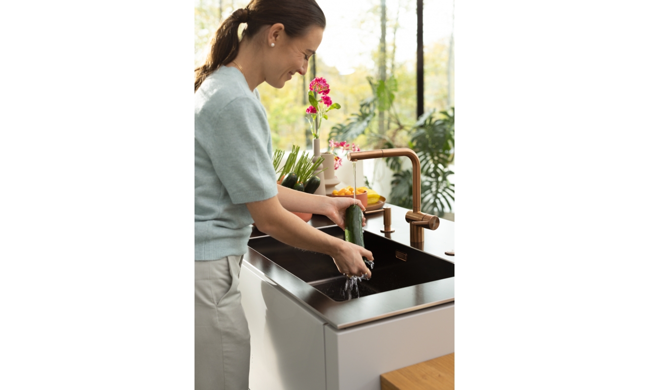Atlas Neo Goulot extensible, Haute press