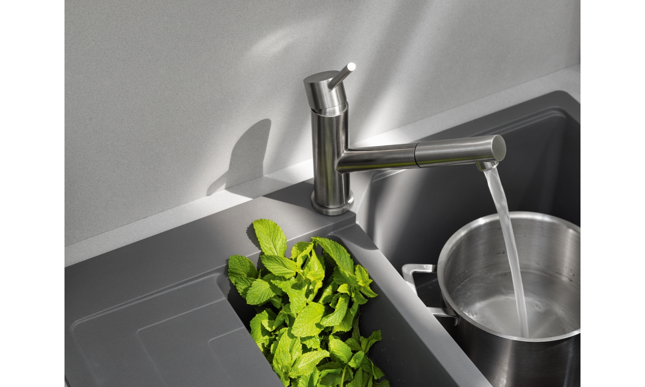 ORBIT DOCCIA INOX SATINATO