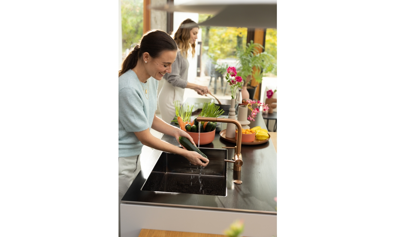 Atlas Neo Goulot extensible, Haute press