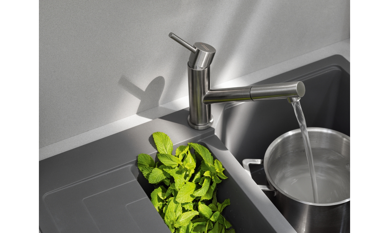ORBIT DOCCIA INOX SATINATO