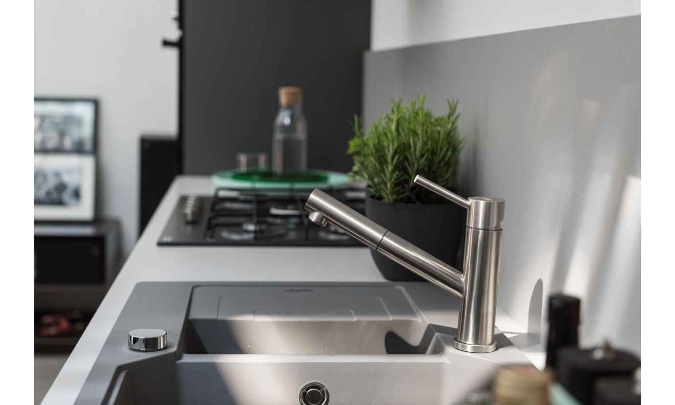 ORBIT DOCCIA INOX SATINATO