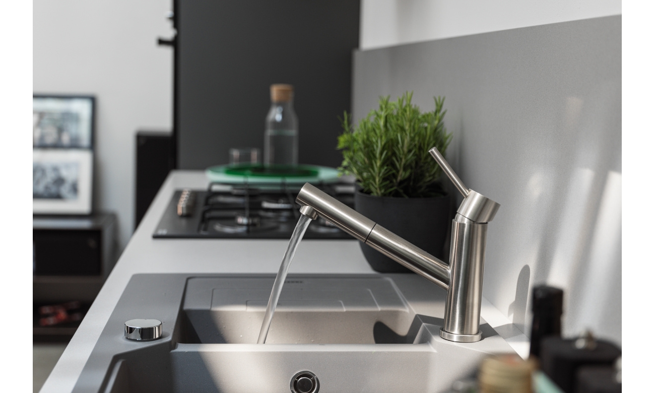 ORBIT DOCCIA INOX SATINATO