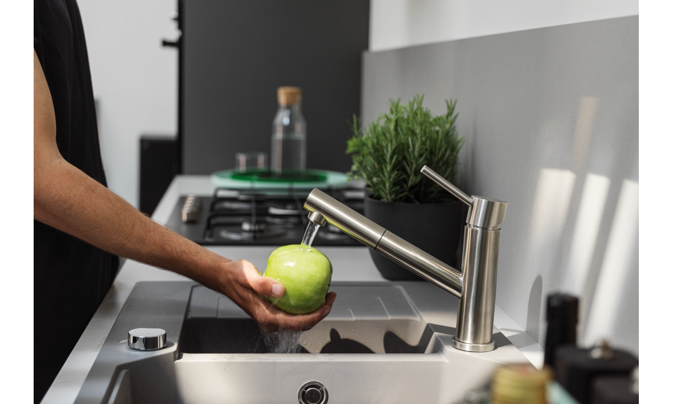 ORBIT DOCCIA INOX SATINATO