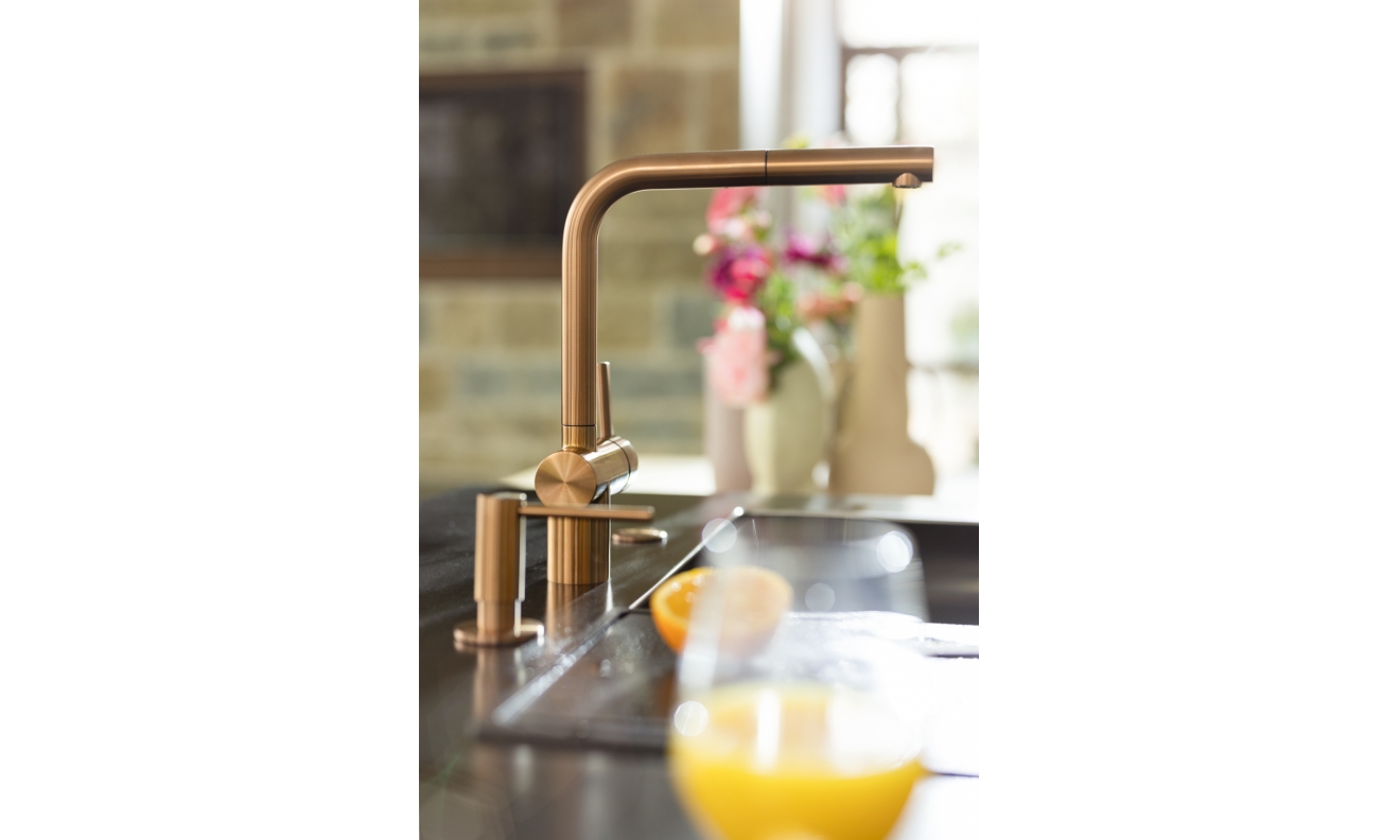 Atlas Neo Goulot extensible, Haute press