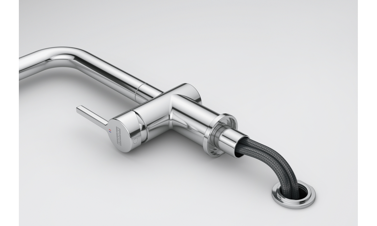 Tap Active L window swivel spout CHR
