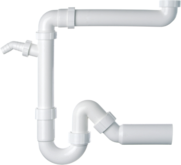 Siphon 2" Kunststoff