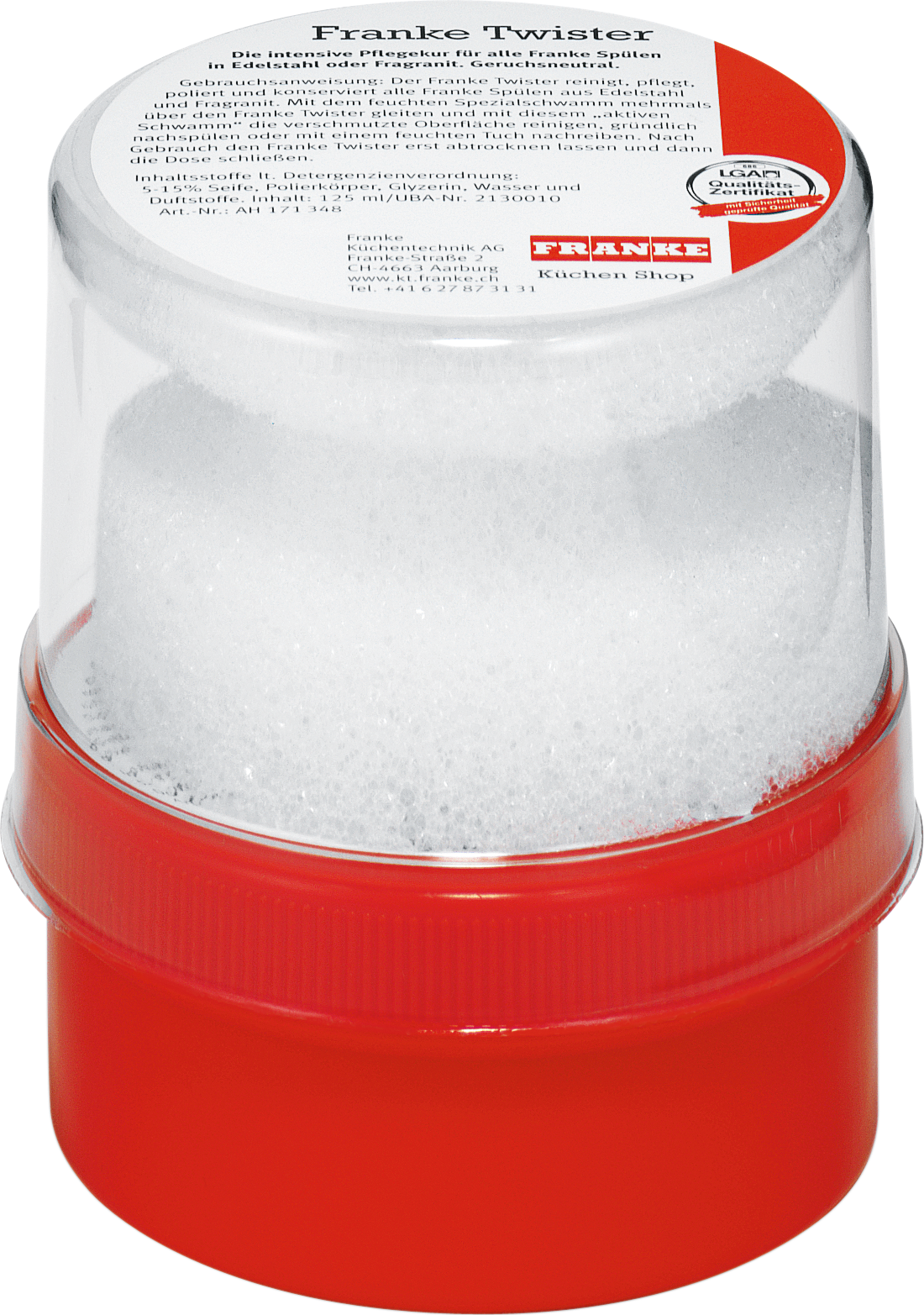  FRANKE TWISTER POT DE 125ML