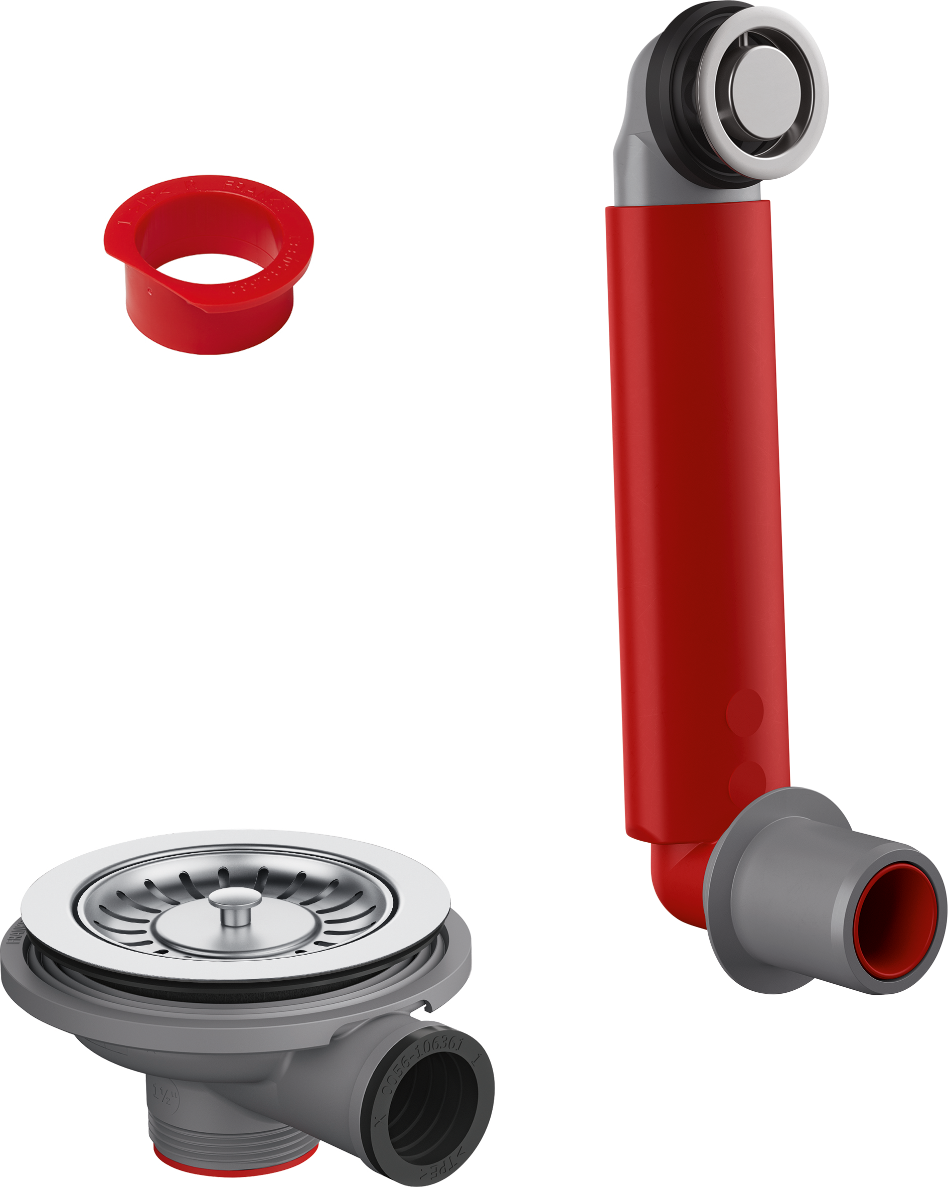 Vidage manuel + trop plein rond Vidage manuel + trop plein rond