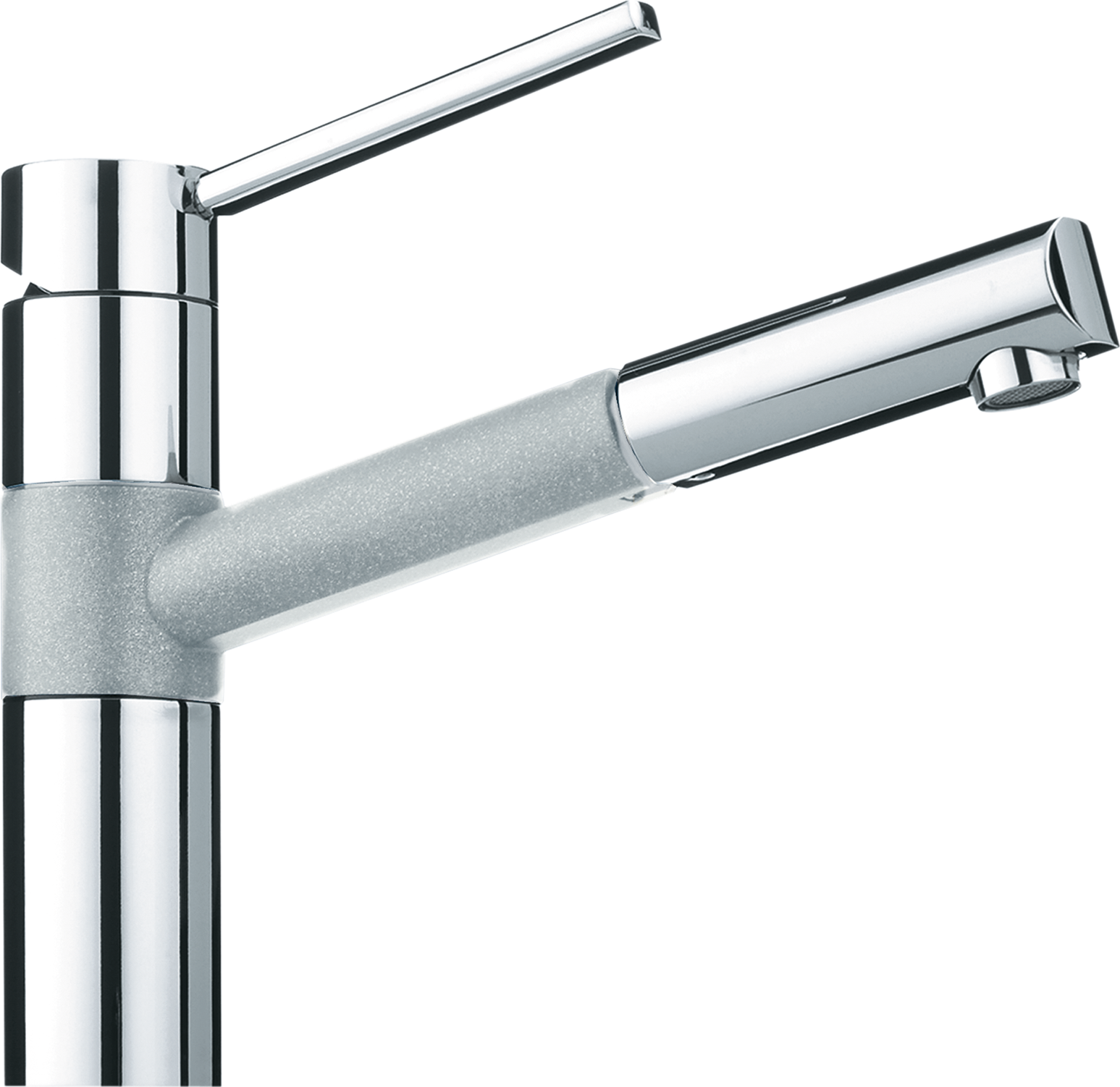 Arm. 350 Zugausl Oben HD Chr+Silber