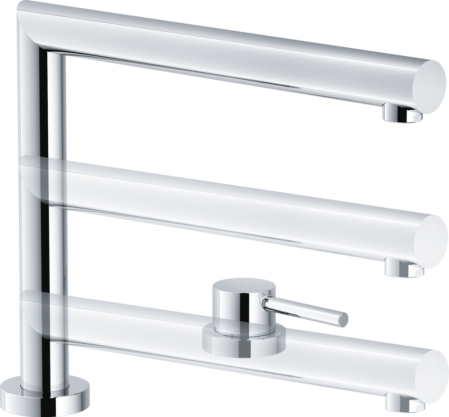 Robinet, Luna , Goulot mobile, Chrome ,