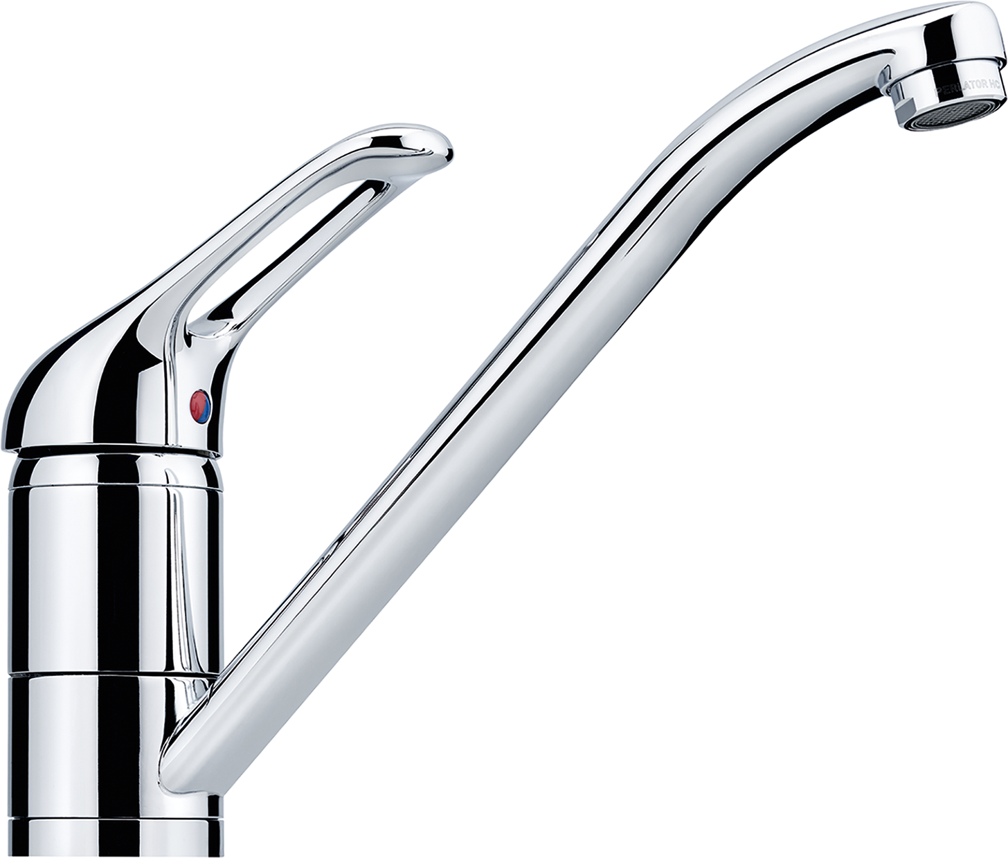 Robinet, Lugana, Goulot mobile, Chrome,