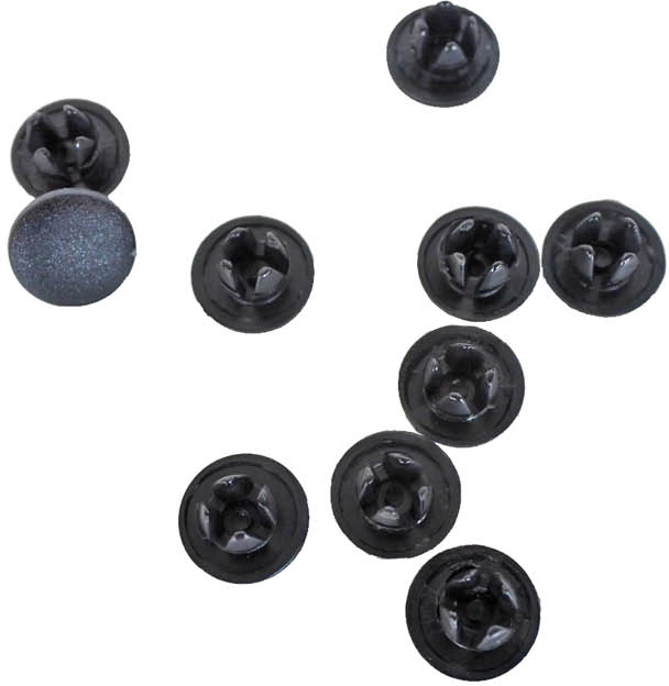 RIC Tappo nero copriforox10pz RIC Tappo nero copriforox10pz