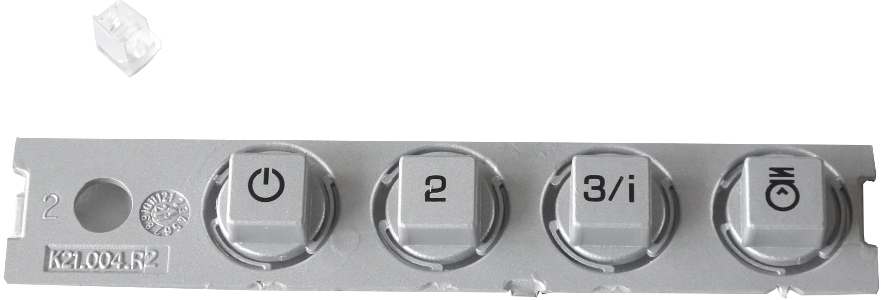 ET Hauben Tasten Soft Touch C.ESZ4V SILV