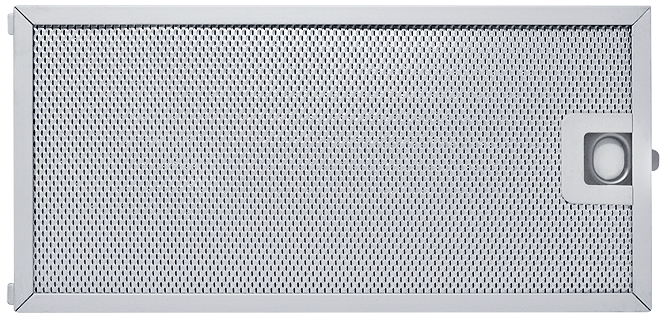 ET Haube Metall-Fettfilter 124x254 mm