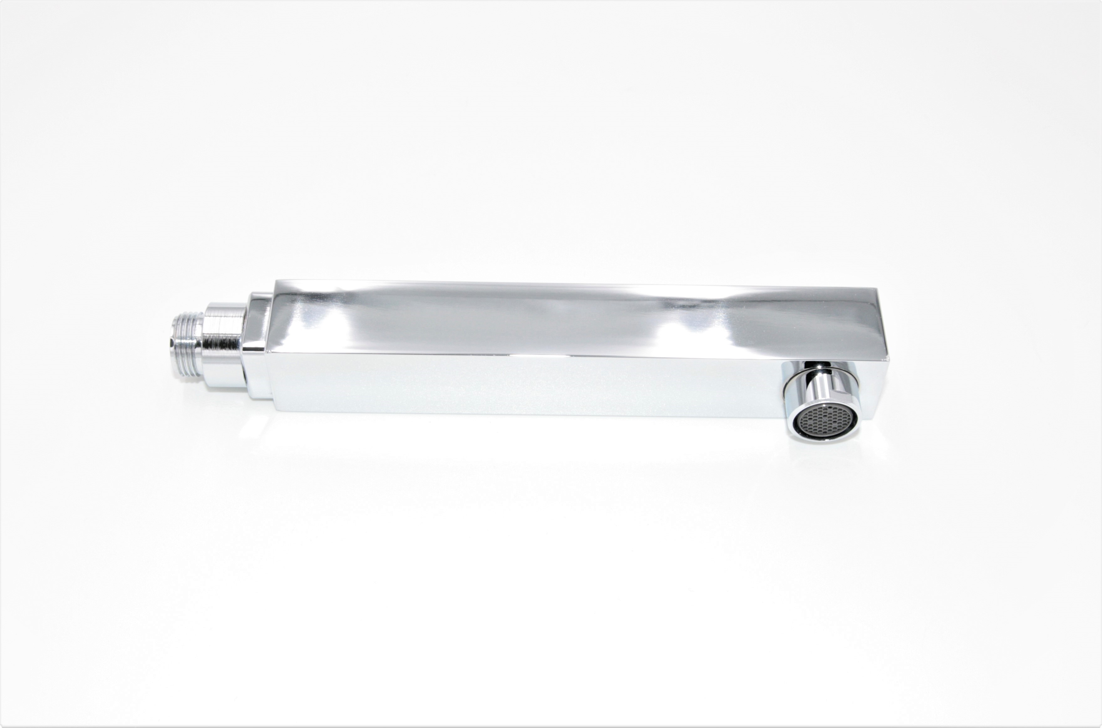 ET Arm Polyedro Brausekopf Chrom