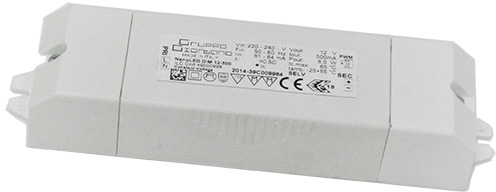 ET Hauben Trans.LED 12V 500ma6W 220-240