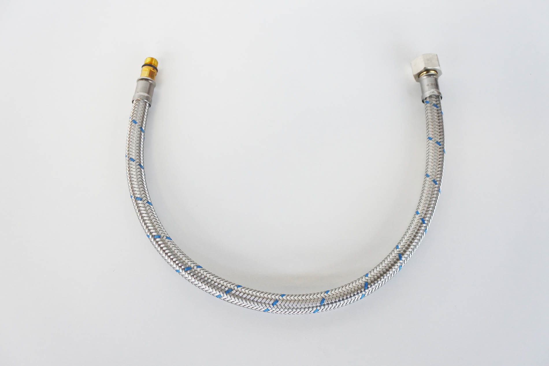 ET Arm Flexschlauch blau 450mm 3/8"