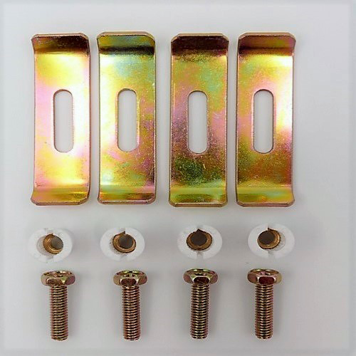  SET DE 4 PATTES FIXATIONS CUVES/EVIERS