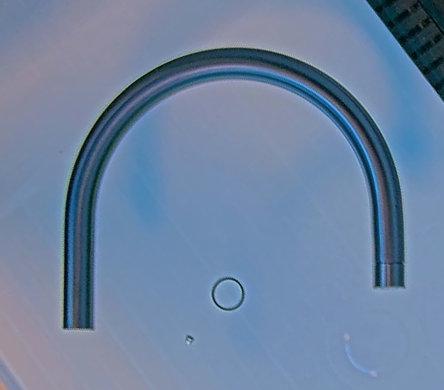 ET Arm Auslauf komplett schwarz matt ET Arm Auslauf komplett schwarz matt