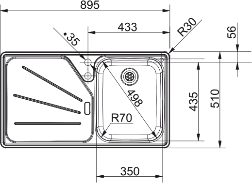 ARX 614 3 1/2" EGG SBOPIATP V-CH
