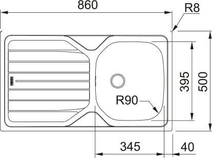  RENOVA REN 611-86 BONDE 70MM