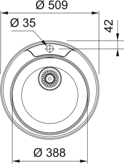 Franke Rambla RON 610-39 TL Stal szlachetna | Zlewozmywak kuchenny