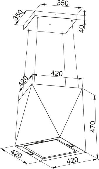 Abzugshaube FPD 4506 I XS