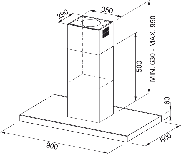 Abzugshaube FNE 905 I XS FRANKE