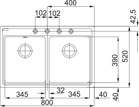 MRG 620 3 1/2" MAV MUE Umbra