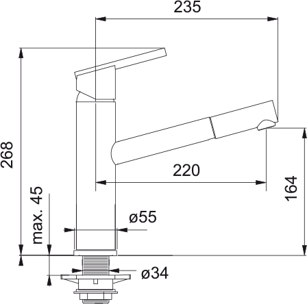 Arm. 140 Zugausl. Oben HD Edels