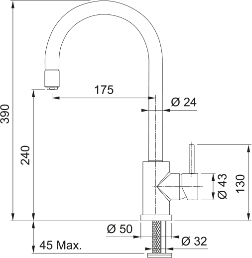 Bateria kuchenna Matrix pull-out