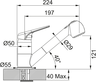 Arm 740-2 G Brause Oben HD MChocolate