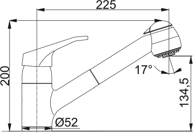 Arm Swing Brause Oben HD Chr 2010