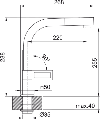 Planar Cliff pull-out