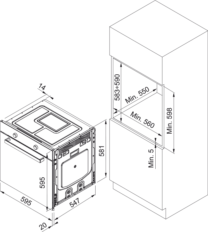 Forno el. CR 982 M XS DCT TFT