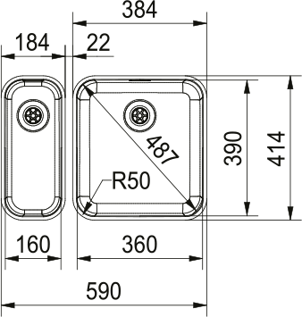 LAX 110-36+110-16 3 1/2"SPPIART FCH