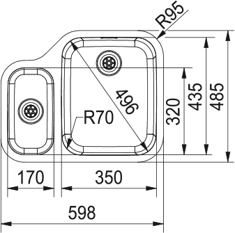 ARX 160 3 1/2" PBG SVRFEIATP V-CH