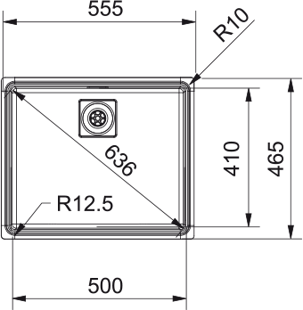 CEX 210/610-50 3 1/2" I SVRFEIART V-CH